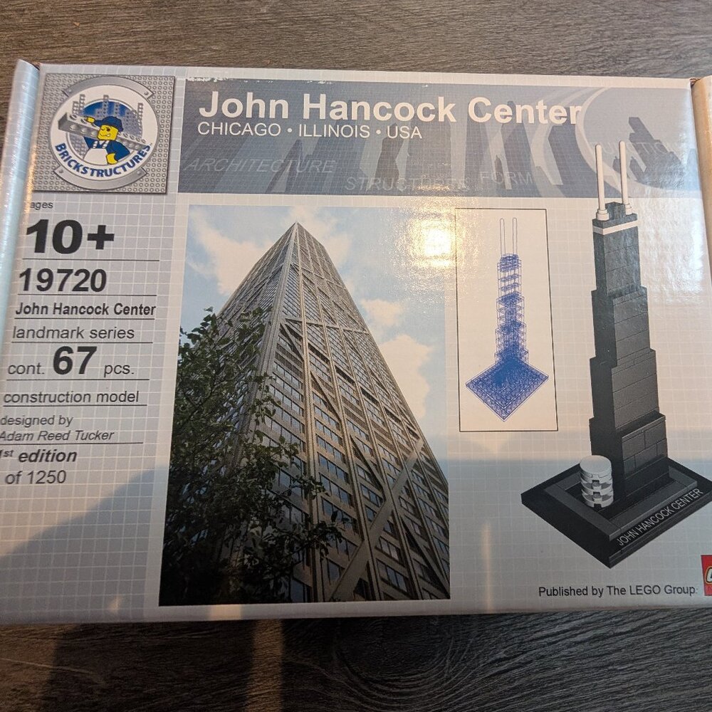 Lego Architecture John Hancock 19720 Rare Chicago